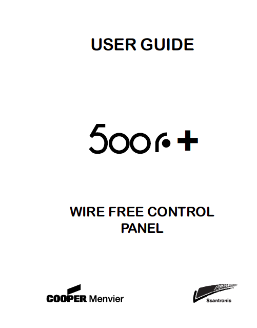 Scantronic 500r + User Manual