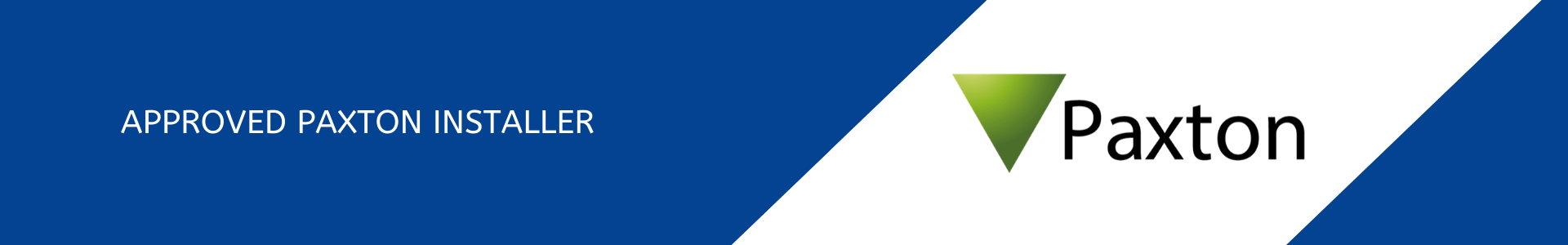 Approved Paxton Installer Northern Ireland Banner Paxton Approved Installer Northern Ireland