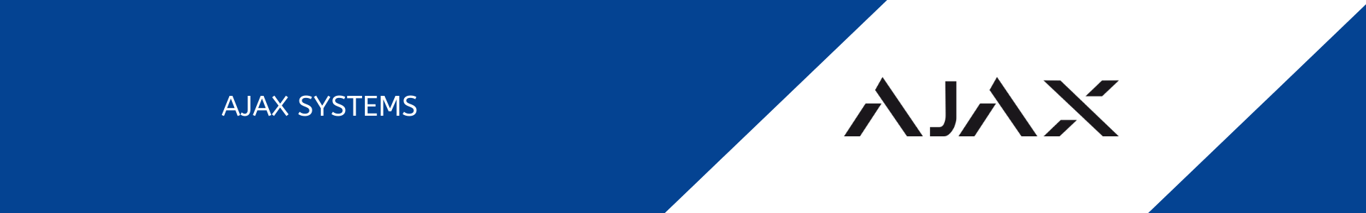 Ajax Systems banner Ajax Systems